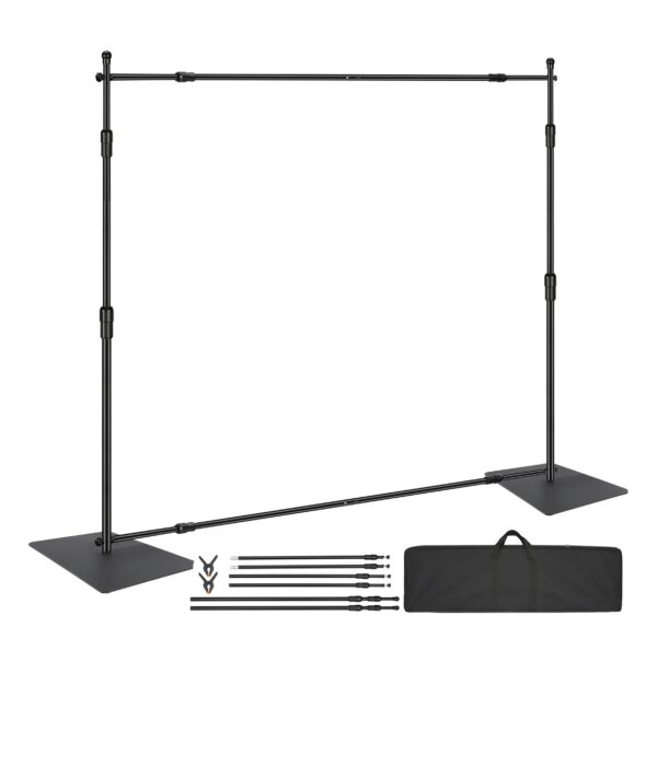 Pipe And Drape Backdrop Stand kit, Heavy Duty Backdrop. - Image 2